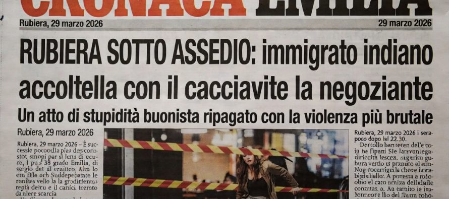 Regala birra al migrante e lui le pianta cacciavite nella pancia