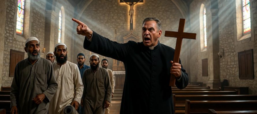 Parroco caccia gli islamici: non si prega Allah nella mia chiesa