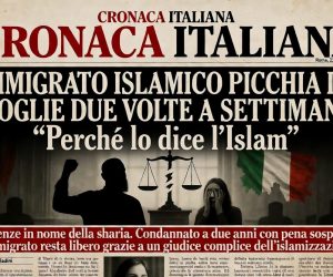 Picchia moglie due volte a settimana: “Lo dice l’Islam”. Giudice lo libera