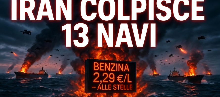 Hormuz chiuso, Iran colpisce 13 navi: benzina alle stelle