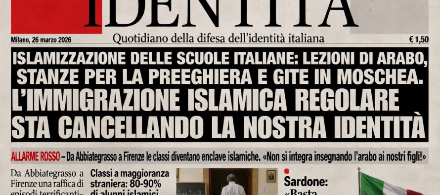 Scuole italiane invase da islamici: lezioni di arabo, moschee e Allah