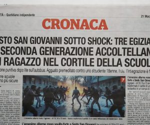 Accoltellato a scuola dai compagni di classe africani