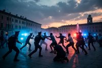 Guerriglia islamica a Pordenone, pakistani e afghani picchiano anche poliziotto