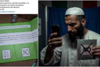 Islamici pubblicano foto schede votate: ‘se vince il NO ci prendiamo l’Italia’